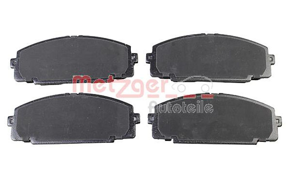 METZGER 1170872 Bremsbelagsatz, Scheibenbremse